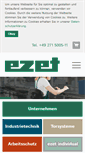Mobile Screenshot of ezet.de